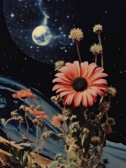 Plakat Blomst_cosmos