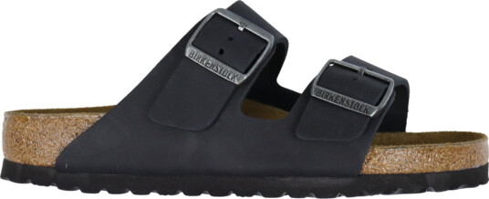 Birkenstock Unisex Arizona Oiled Leather Regular 41, Black