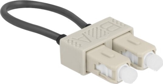 Delock - Loopbackadapter - Sc Flermodus (Hann) - Fiberoptisk - 50 / 125 Mikroner - Om2 - Grå, Beige Delock - Loopbackadapter - Sc Flermodus (Hann) - Fiberoptisk - 50 / 125 Mikroner - Om2 - Grå, Beige