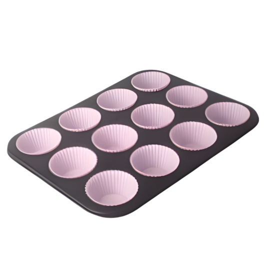 Muffinsbrett Med 12/pk Muffinsformer 
