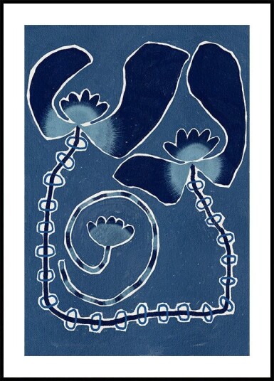Delicate Bloom 13 Poster Plakat / 21x30cm