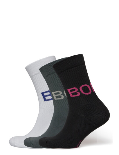 Björn Borg Core Crew Polyamide Sock 3P - White - 41-45