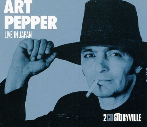 Art Pepper  Live In Japan  CD
