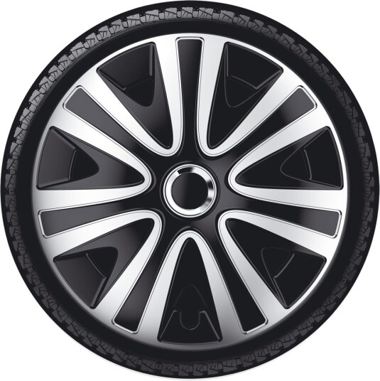 ARGO 13 RIALTO PRO SILVER BLACK Hjulkapsler ARGO 13 RIALTO PRO SILVER BLACK Hjulkapsler
