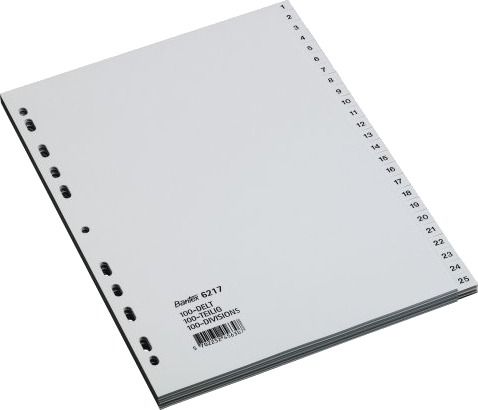 Register A4 Bantex 1 100 Pp Grå