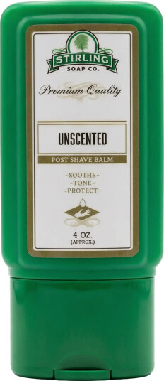 Stirling Soap Co. Post-Shave balm etterbarberingskrem Unscented 118ml Stirling Soap Co. Post-Shave balm etterbarberingskrem Unscented 118ml