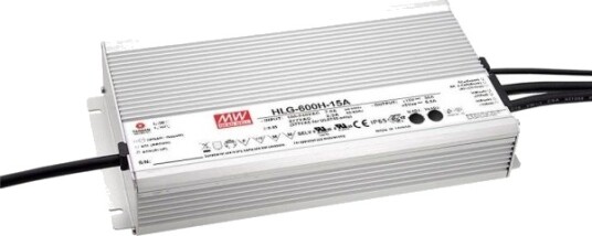 Mean Well Hlg 600H 54A 600 W Ip65 90   305 V 11,2 A 54 V 144 Mm