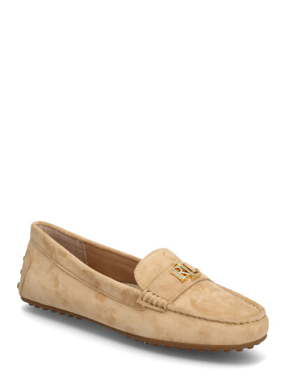Lauren Ralph Lauren Barnsbury Suede Loafer - Beige - 41 Lauren Ralph Lauren Barnsbury Suede Loafer - Beige - 41