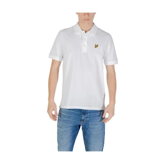 Lyle & Scott Plain Polo Shirt Hvit L Lyle & Scott Plain Polo Shirt Hvit L