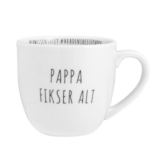 Porsgrund Hashtag Krus_"Pappa fikser alt" Porsgrund Hashtag Krus_"Pappa fikser alt"