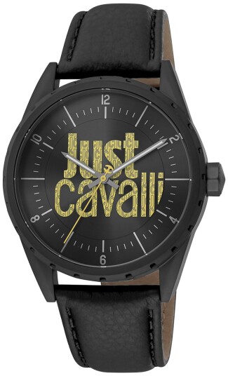 Just Cavalli Herreklokke JC1G207L0035 Classic Sort/Lær Ø42 mm Just Cavalli Herreklokke JC1G207L0035 Classic Sort/Lær Ø42 mm