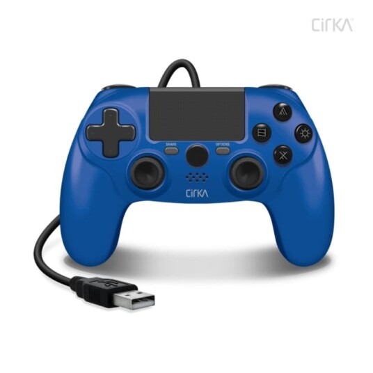 Hyperkin Nuforce kablet kontroller for PS4/ PC/Mac blå