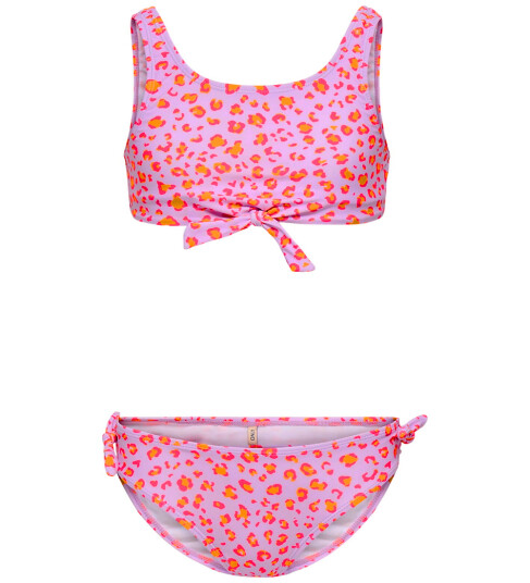 Kids Only Kogbeach Knot Bikini Set Acc Pink 158 164