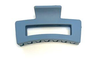 OnFleek, Matte Hairclip Square Blue OnFleek, Matte Hairclip Square Blue