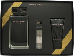 Narciso Rodriguez for Her Gavesett 100ml EDT + 50ml Body Lotion +10ml EDT Narciso Rodriguez for Her Gavesett 100ml EDT + 50ml Body Lotion +10ml EDT