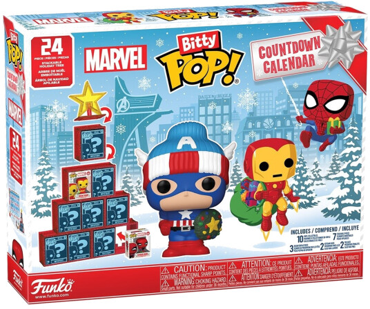 Funko Bitty POP! 24Day Countdown Calendar: Marvel Comic