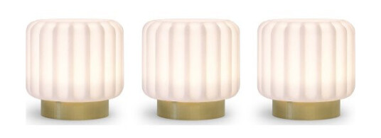 Atelier Pierre Dentelles 9 Portable Bordlampe 3 pcs. Ø9 Gold