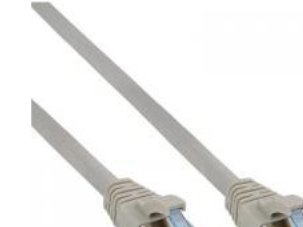 Inline 76850 0,5 M Cat6a S/Ftp S-Stp Rj-45 Rj-45 Grå