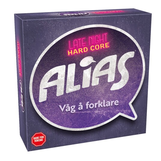 Alias Late Night Hardcore - Brettspill fra Outland Alias Late Night Hardcore - Brettspill fra Outland