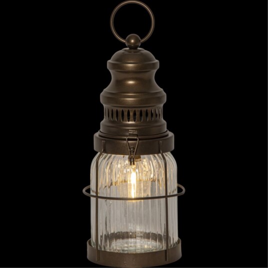 Star Trading LED lykt Aina – bronse