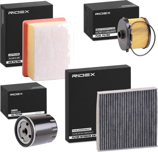 Filtersett RIDEX 4055F25228