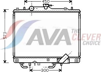 AVA COOLING SYSTEMS MT2156 Radiator motorkjøling