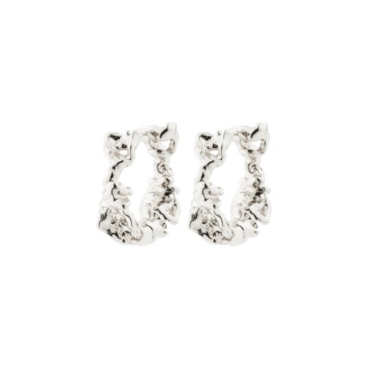 Pilgrim TRUST hoop ørering sølvbelagt Pilgrim TRUST hoop ørering sølvbelagt