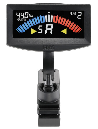Korg Aw-4g-Bk Pitchcrow Clip-On Tuner Korg Aw-4g-Bk Pitchcrow Clip-On Tuner