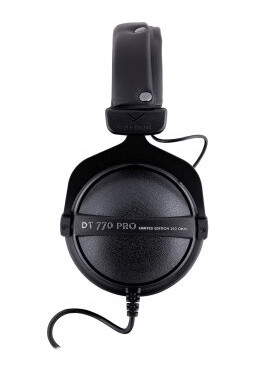 Beyerdynamic Dt 770 Pro 250 Ohm Black Limited Edition - Lukkede Studiehovedtelefoner Beyerdynamic Dt 770 Pro 250 Ohm Black Limited Edition - Lukkede Studiehovedtelefoner