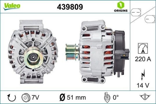 Dynamo VALEO 439809