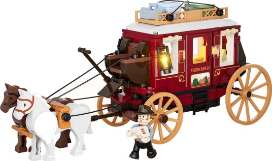 Lumibricks Western Postvogn Byggesett 293 Deler
