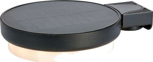 Markslöjd Solcelledrevet vegglampe Frame Svart