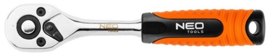 Neo 1/2" Reversibel Skralle 265 mm 45T Krom-vanadium