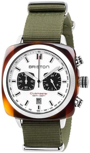 Briston Herreklokke 17142.SA.TS.2.NGA Sport Hvit/Tekstil Briston Herreklokke 17142.SA.TS.2.NGA Sport Hvit/Tekstil