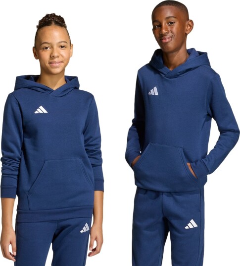 adidas Entrada 26 Hettegenser Barn Navy 104