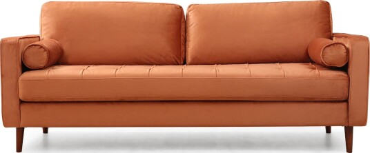 Mirrilnesh Sofa 3 seters Oransje