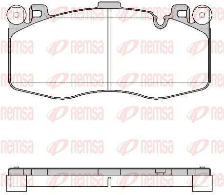 Bremseklosser REMSA 1733.00