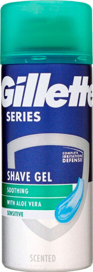 Gillette Bar Gel Sensitive Aloe Vera 75 ml.