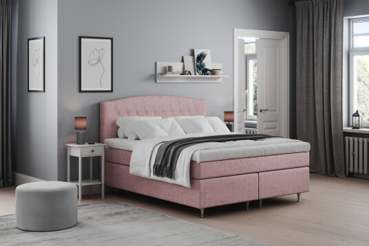 Sengegavl Abelie 160 cm Buet Rosa