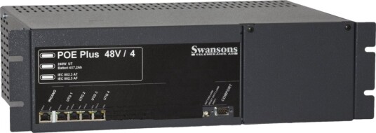 Axema 2-3510 Switch Innebygd Batteribackup 4 Porter