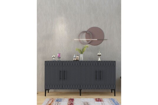 Tavrosen Konsollbord 150 cm Antrasitt