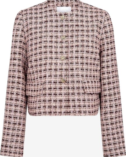 co’couture - Jakke Tikacc Boucle Jacket - Beige