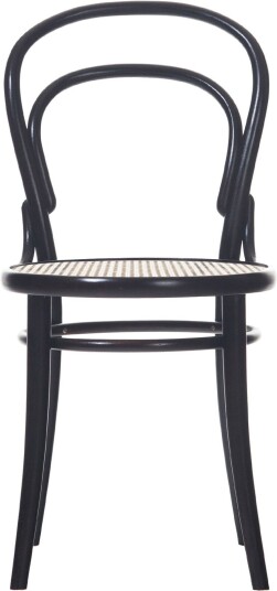 Ton - Chair 14 Black B123/cane Spisestoler Michael Thonet Tre