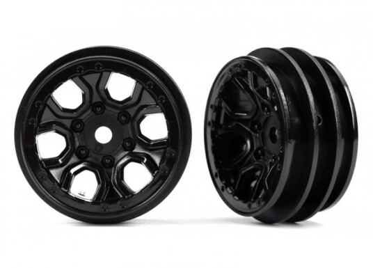 Traxxas 9770 Wheels Spider Black 1.0 2