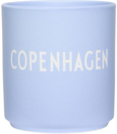 Design Letters favorittkopp Danish Words 25 cl Blue