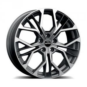 GMP Matisse Matt Anthracite Diamond 7.5x18 4/100 ET38 B60.1 GMP Matisse Matt Anthracite Diamond 7.5x18 4/100 ET38 B60.1