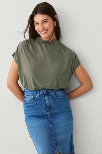 Ellos Collection Topp Hildur Grønn