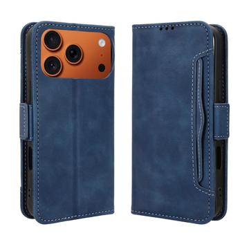 iPhone 17 Pro Max Kortholder Lommebokveske   blå