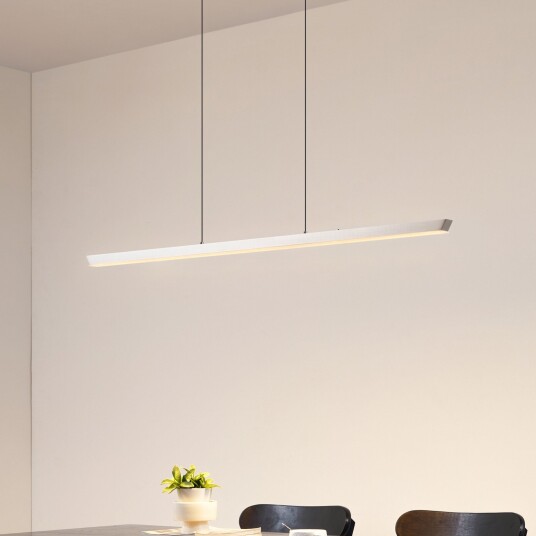 Hengelampe Lucande Solvar dimmbar Metallisk Stue Metall Moderne 3 3 Metallisk