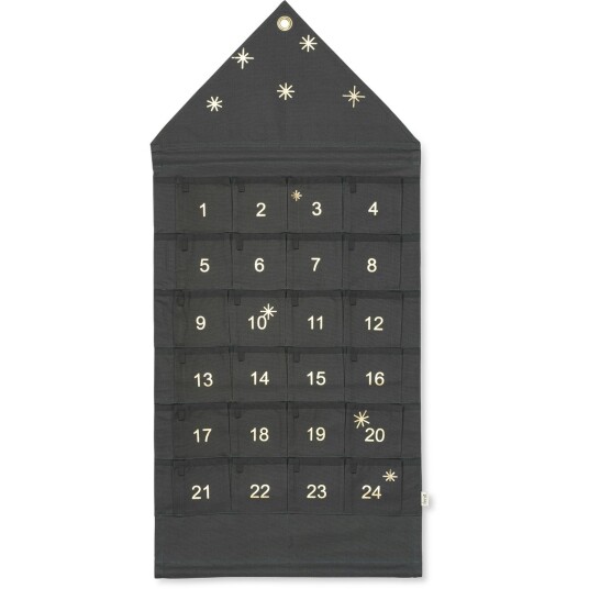 Ferm Living Star Julekalender Mørk Grønn Ferm Living Star Julekalender Mørk Grønn